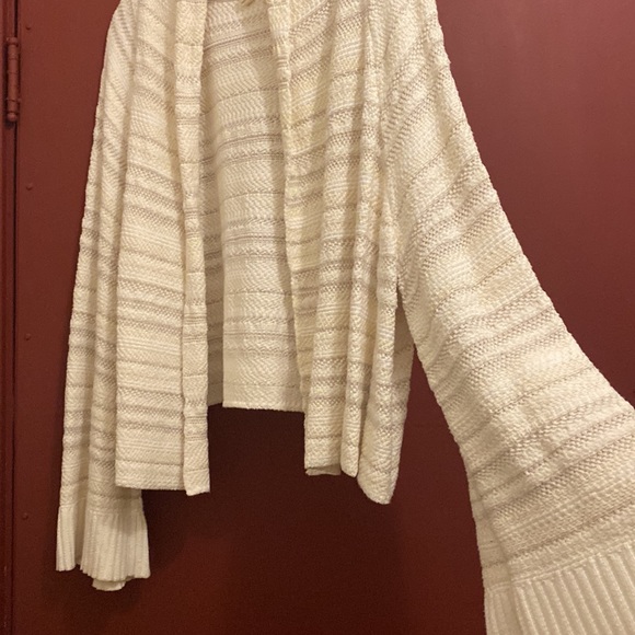 Gorgeous Cream Crochet Knit Cardigan - MOTH (from Anthropologie) - Picture 4 of 5